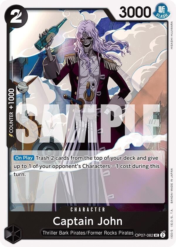 Captain John (7082) (OP07) - One Piece Card Game Single