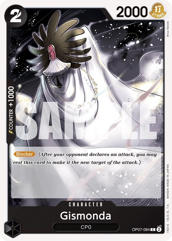 Gismonda (7084) (OP07) - One Piece Card Game Single