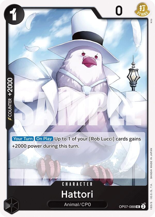Hattori (7088) (OP07) - One Piece Card Game Single