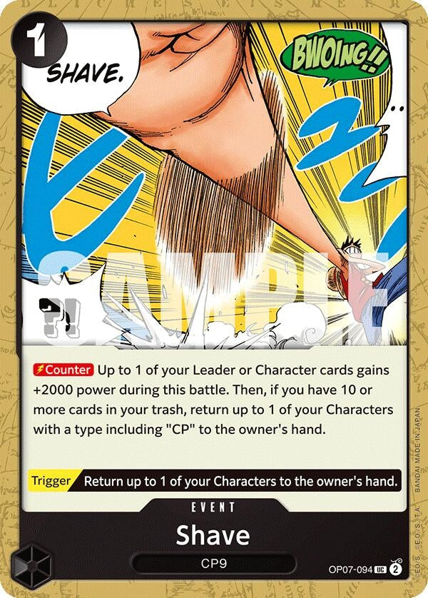 Shave (7094) (OP07) - One Piece Card Game Single