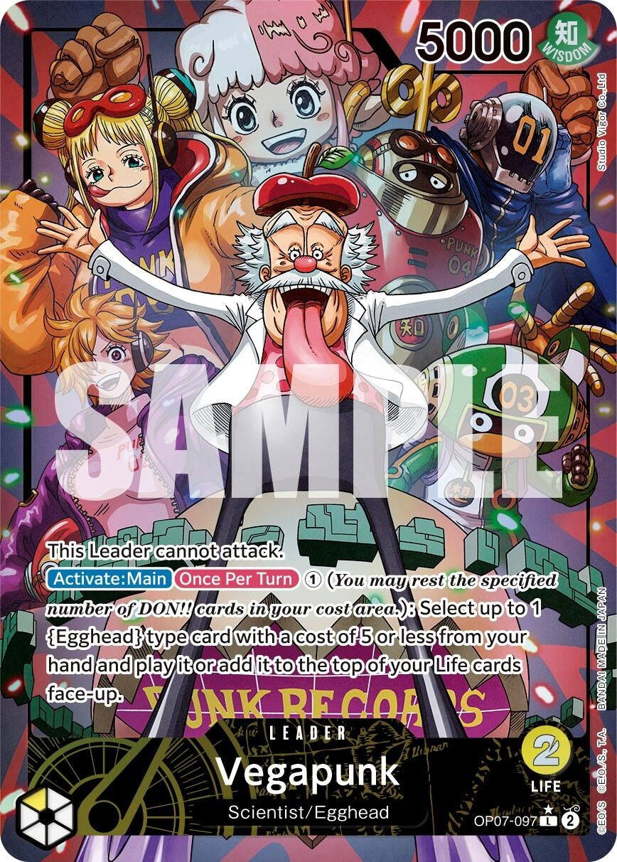Vegapunk (Parallel) (7097) (OP07) - One Piece Card Game Single
