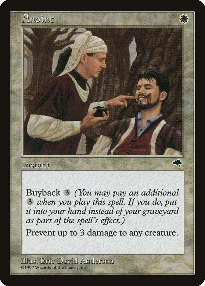 Anoint (3) [TMP] - MTG Single