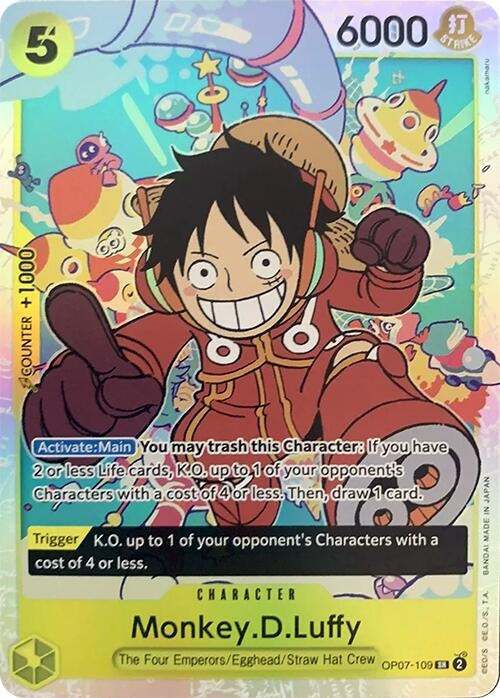Monkey.D.Luffy (109) (7109) (OP07) - One Piece Card Game Single