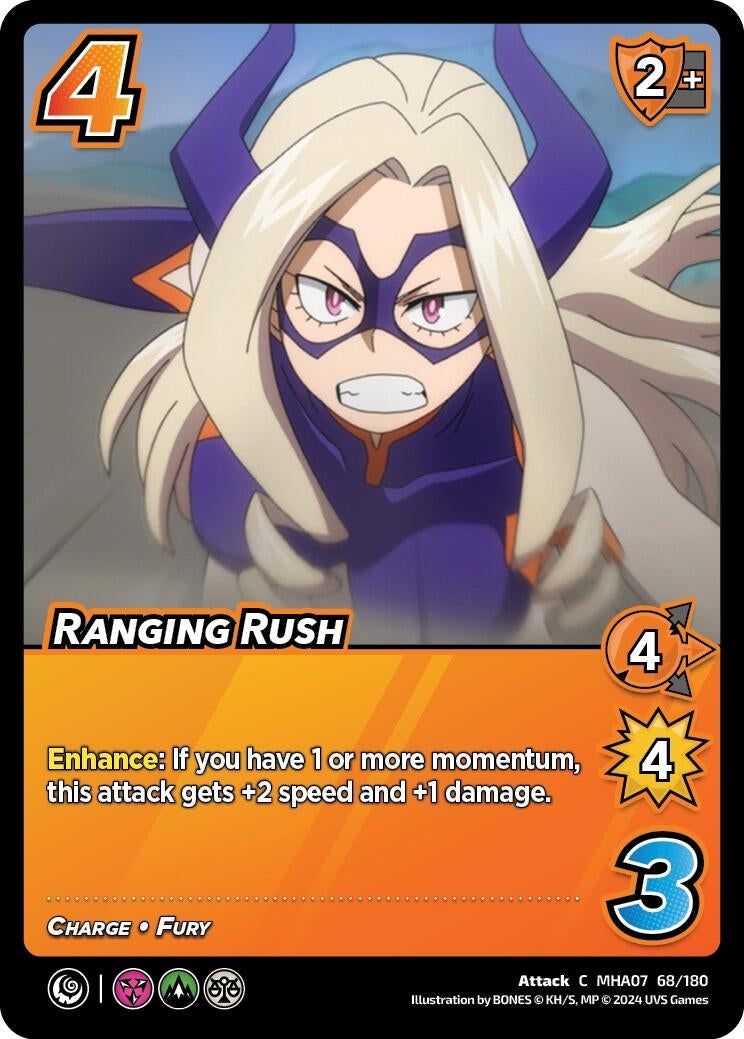 Ranging Rush (68) [MHA7] - UniVersus Single