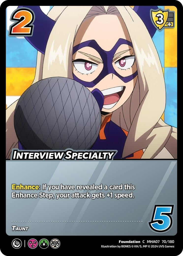 Interview Specialty (70) [MHA7] - UniVersus Single
