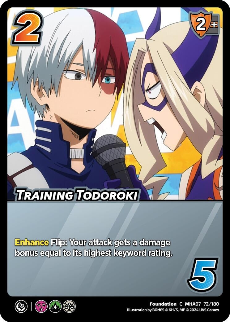Training Todoroki (72) [MHA7] - UniVersus Single
