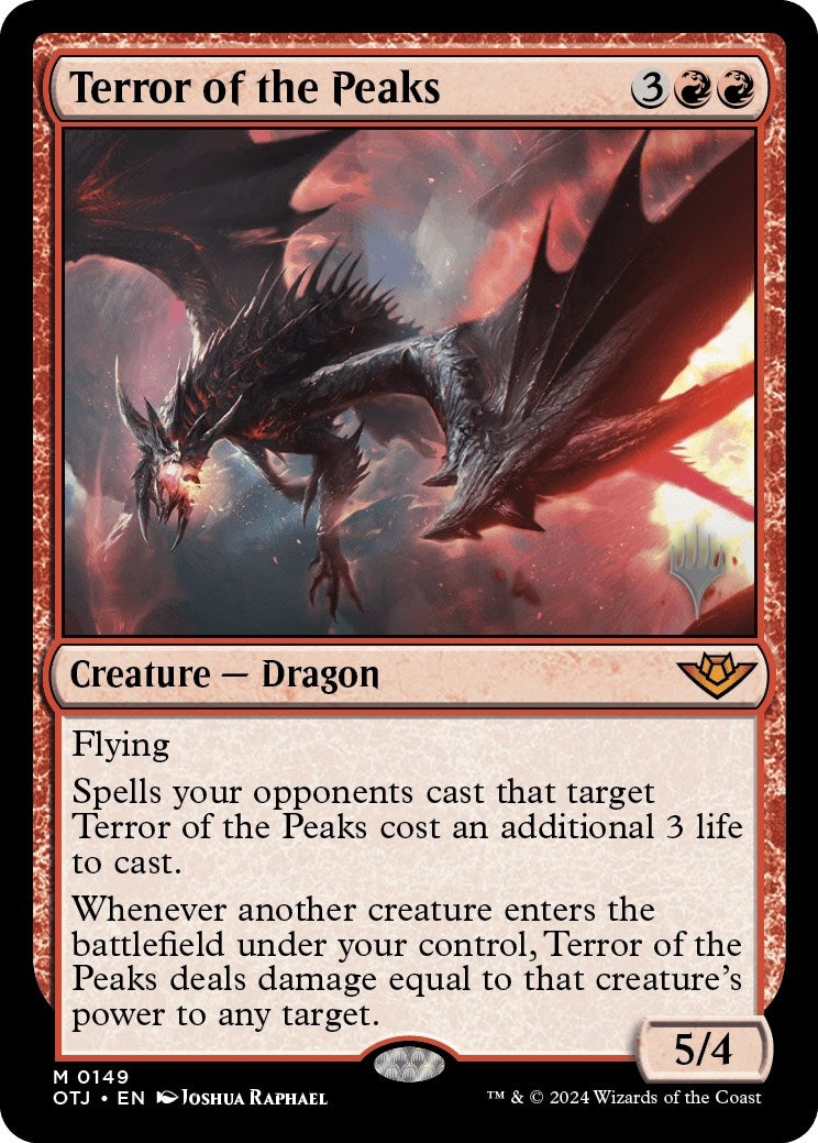 Terror of the Peaks (149) [PPOTJ] - MTG Single