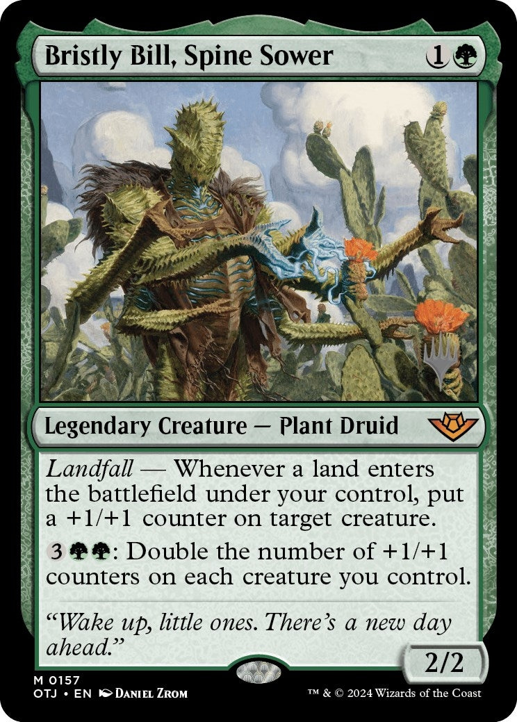 Bristly Bill Spine Sower (157) [PPOTJ] - MTG Single
