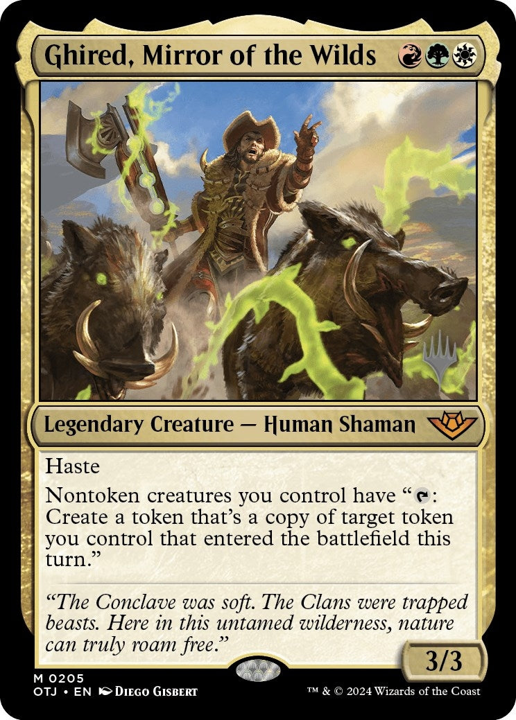 Ghired Mirror of the Wilds (205) [PPOTJ] - MTG Single