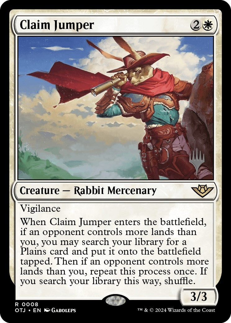 Claim Jumper (8) [PPOTJ] - MTG Single
