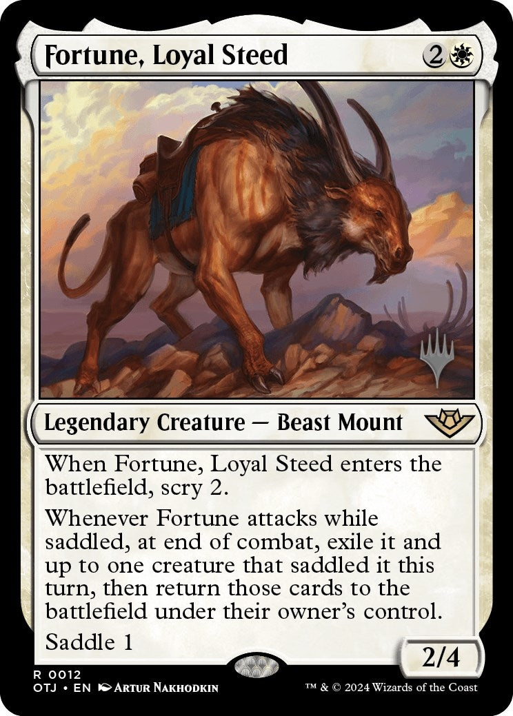 Fortune Loyal Steed (12) [PPOTJ] - MTG Single