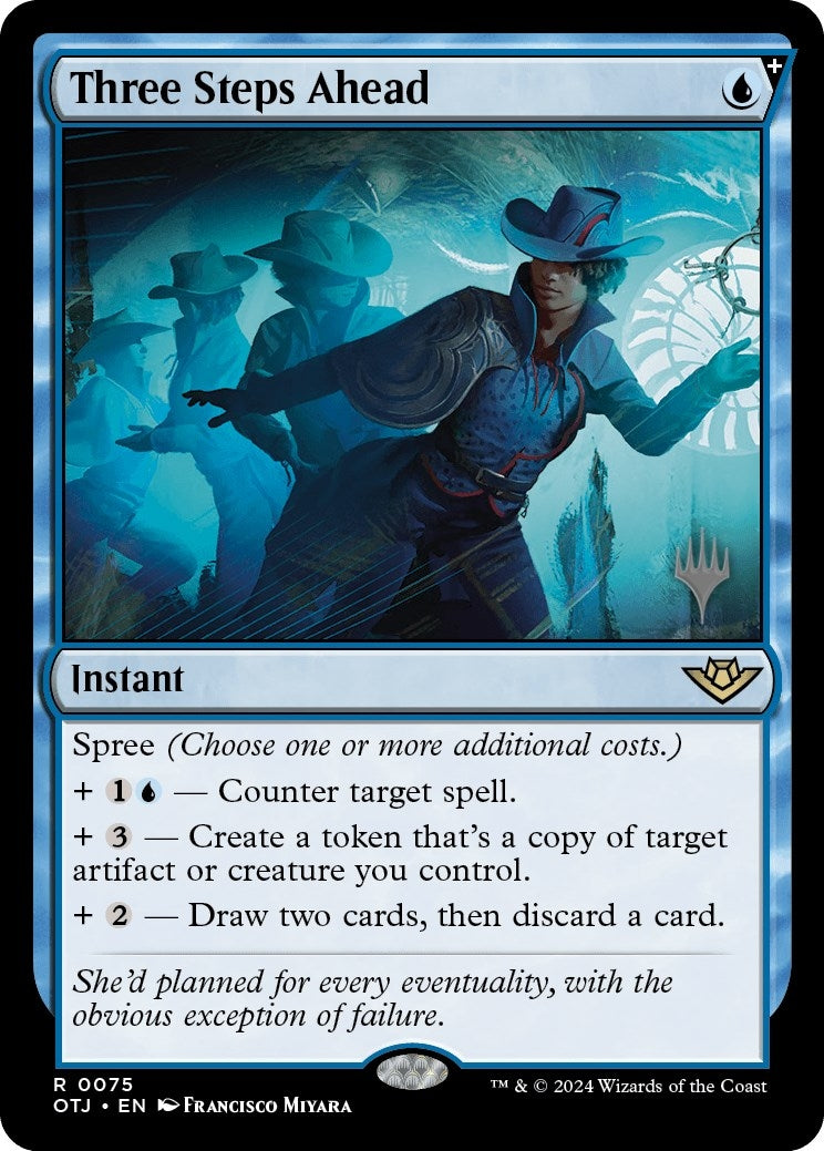Three Steps Ahead (75) [PPOTJ] - MTG Single