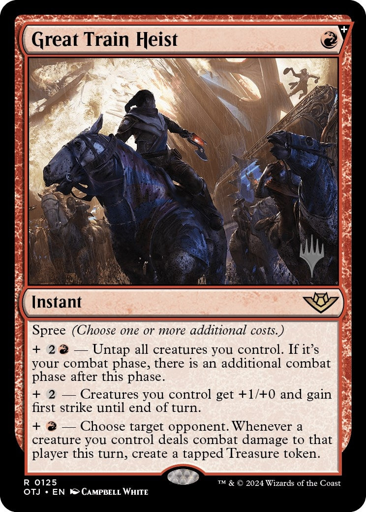 Great Train Heist (125) [PPOTJ] - MTG Single