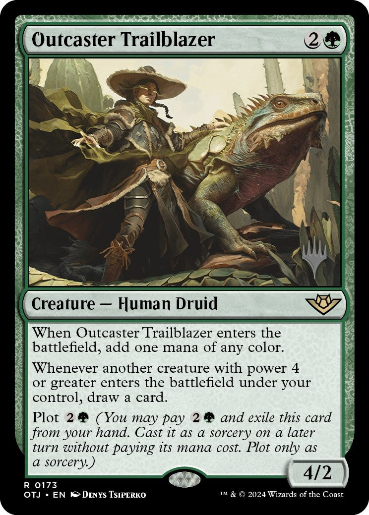 Outcaster Trailblazer (173) [PPOTJ] - MTG Single