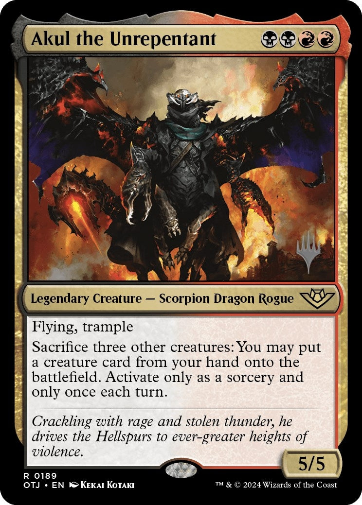 Akul the Unrepentant (189) [PPOTJ] - MTG Single