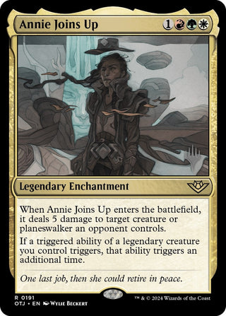 Annie Joins Up (191) [PPOTJ] - MTG Single