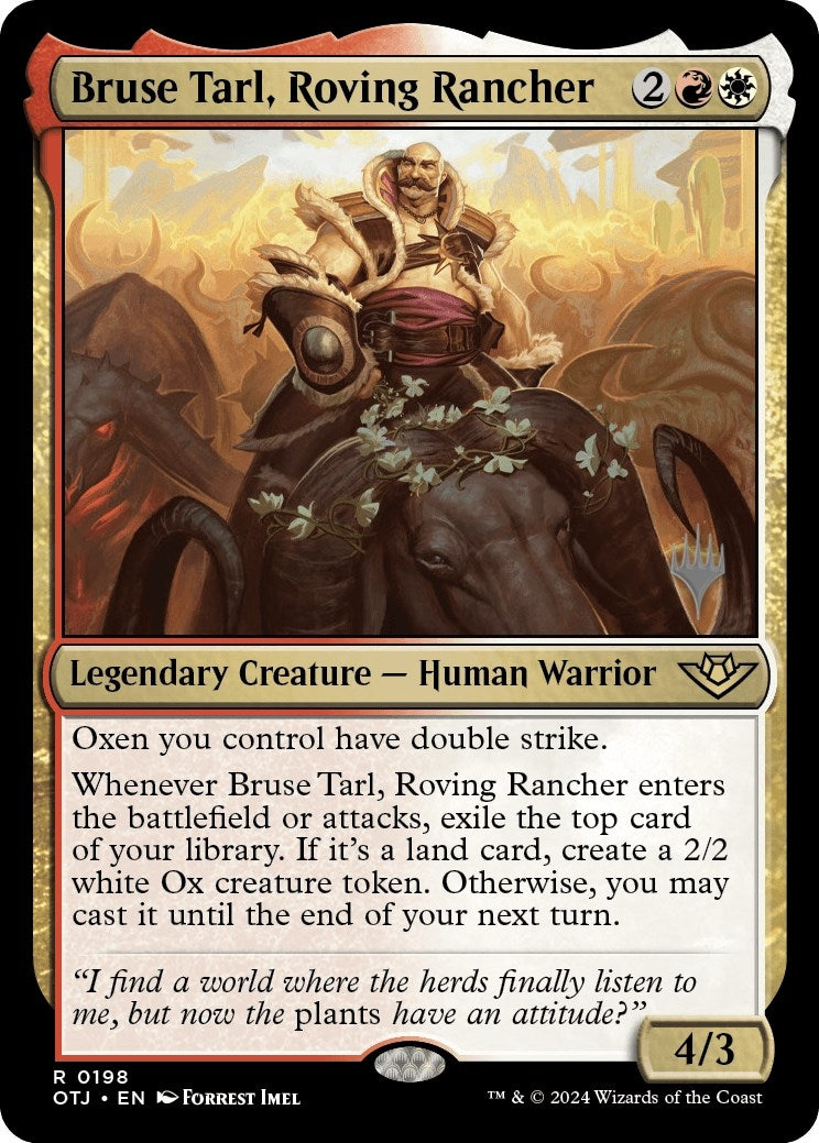 Bruse Tarl Roving Rancher (198) [PPOTJ] - MTG Single