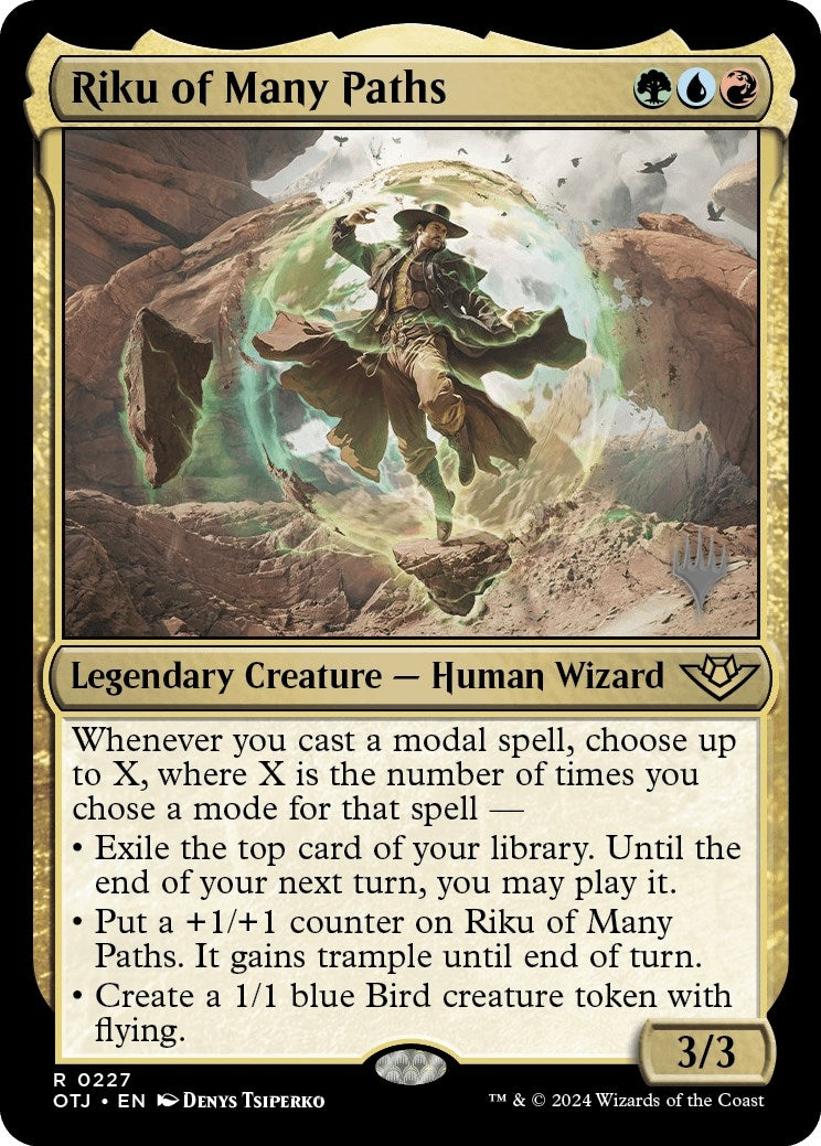 Riku of Many Paths (227) [PPOTJ] - MTG Single