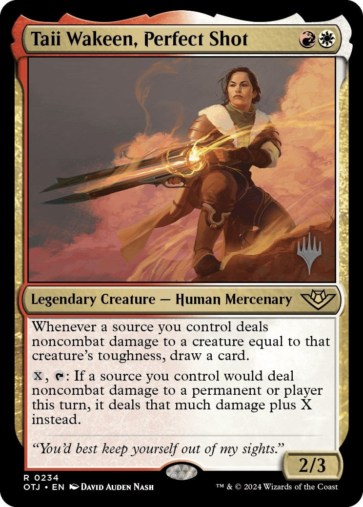 Taii Wakeen Perfect Shot (234) [PPOTJ] - MTG Single