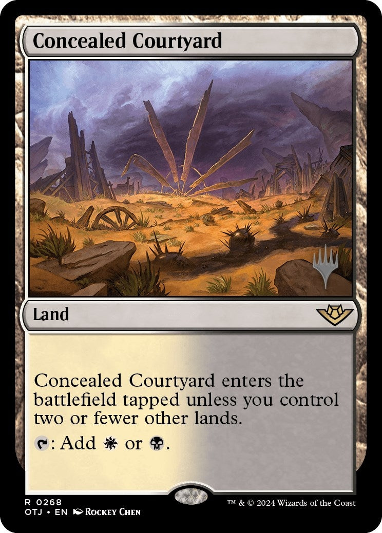 Concealed Courtyard (268) [PPOTJ] - MTG Single