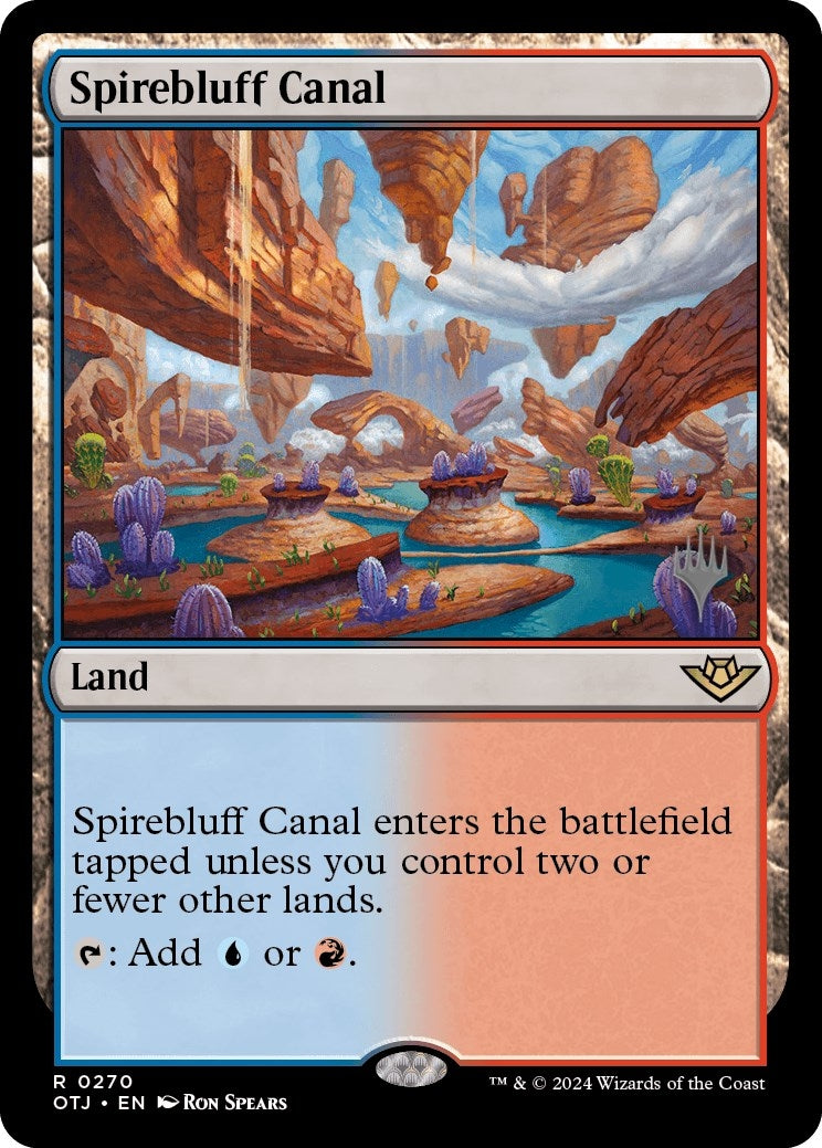 Spirebluff Canal (270) [PPOTJ] - MTG Single