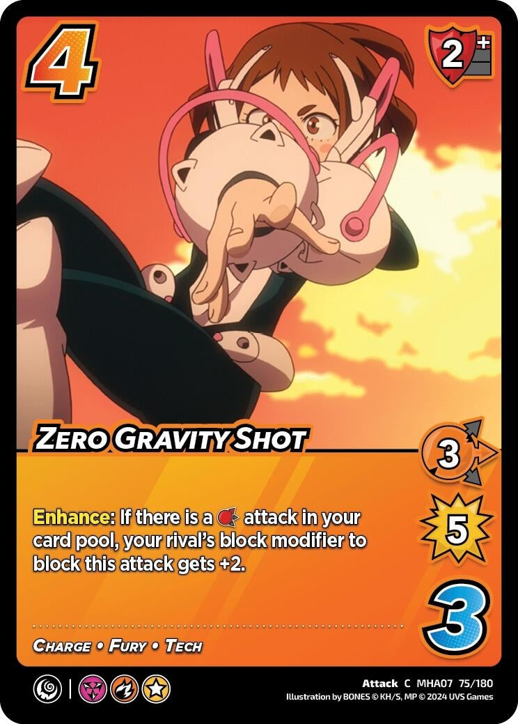 Zero Gravity Shot (75) [MHA7] - UniVersus Single