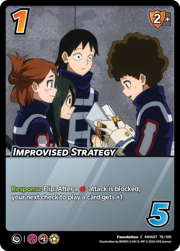 Improvised Strategy (79) [MHA7] - UniVersus Single
