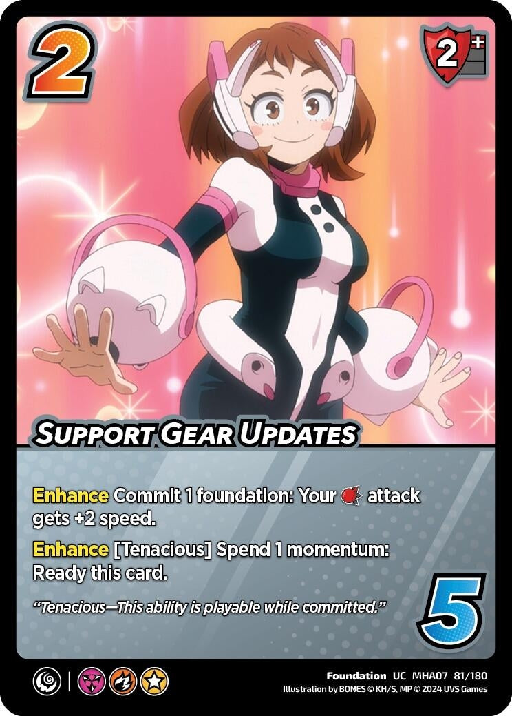 Support Gear Updates (81) [MHA7] - UniVersus Single