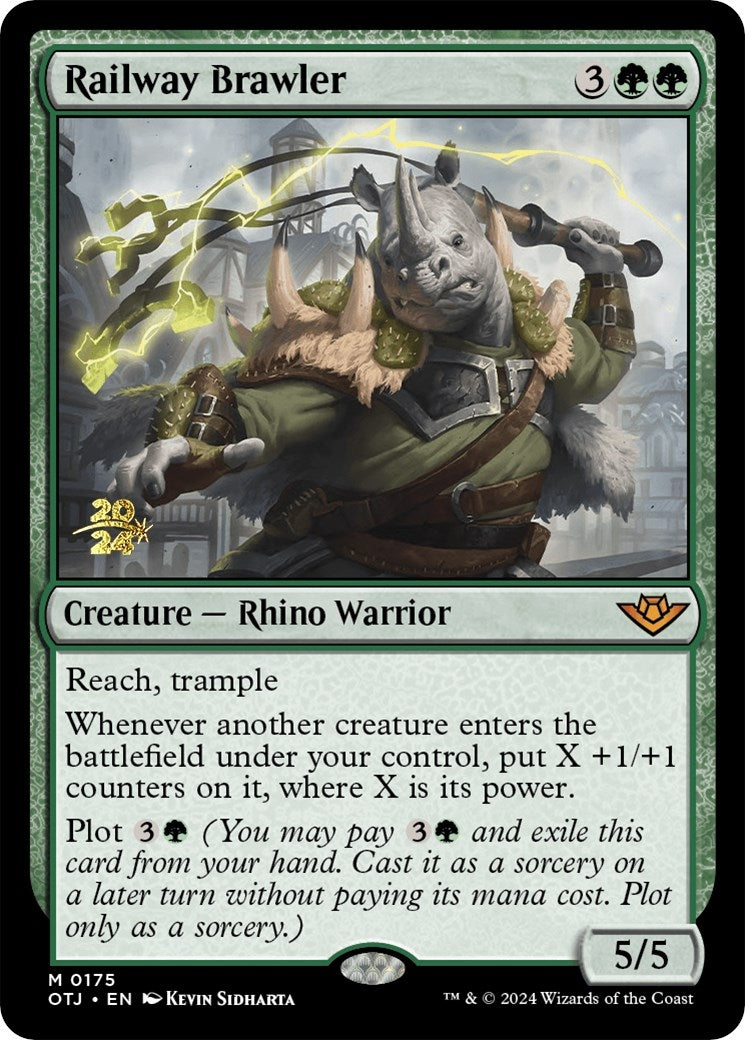 Railway Brawler (175) [PRE] - MTG Single