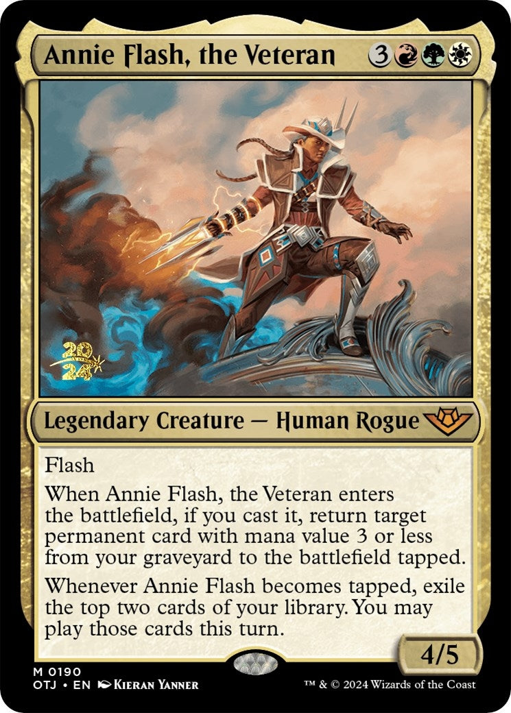 Annie Flash the Veteran (190) [PRE] - MTG Single