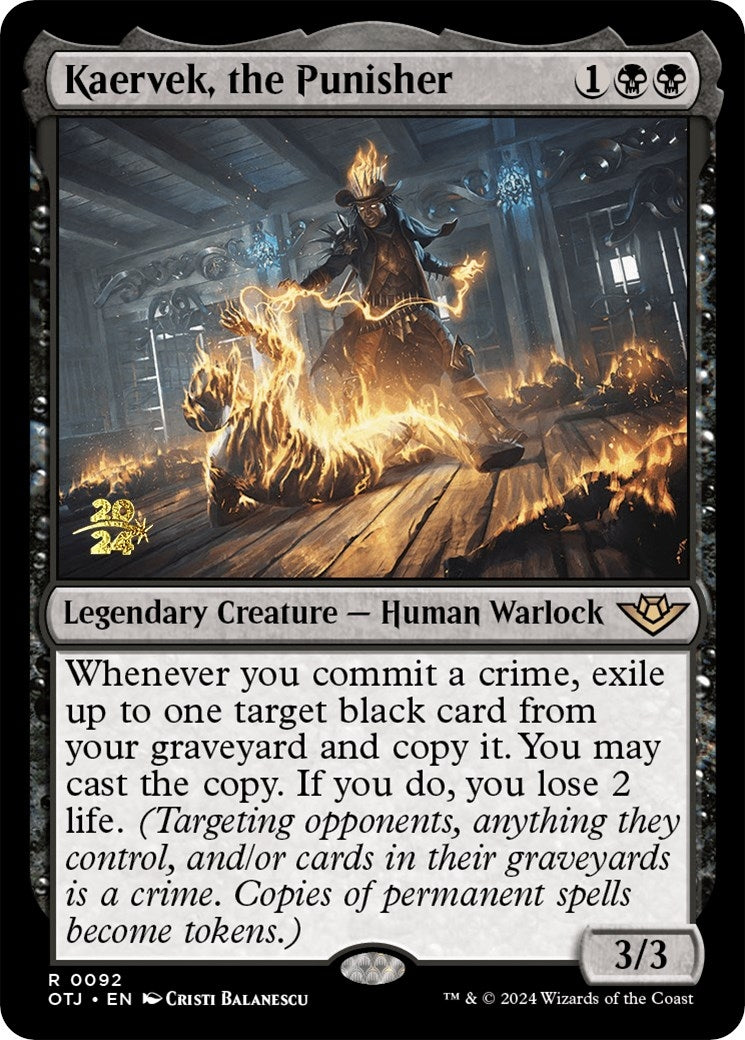 Kaervek the Punisher (92) [PRE] - MTG Single