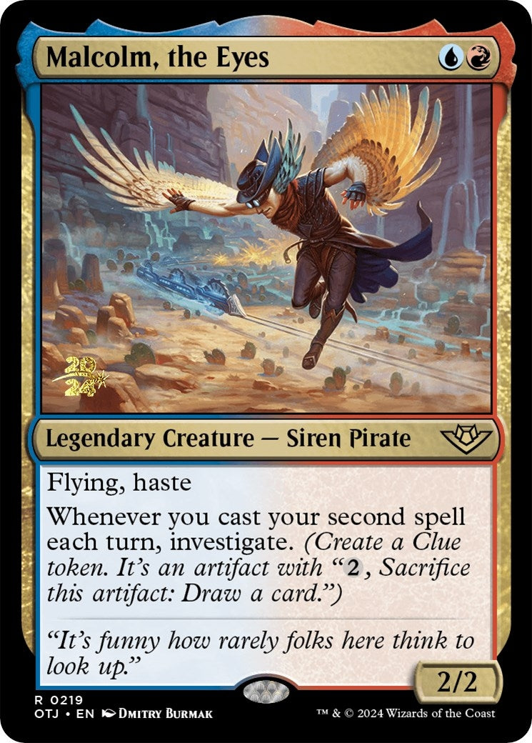 Malcolm the Eyes (219) [PRE] - MTG Single