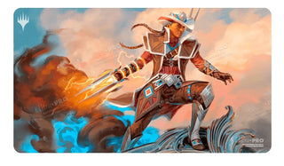 Outlaws of Thunder Junction Annie Flash The Veteran Standard Gaming Playmat for Magic: The Gathering - Playmats Sealed