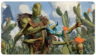 Outlaws of Thunder Junction Bristly Bill Spine Sower Standard Gaming Playmat for Magic: The Gathering - Playmats Sealed