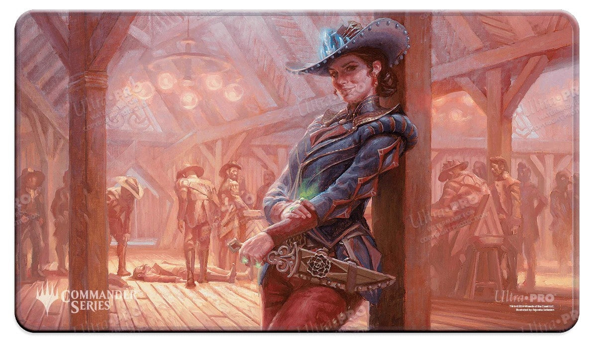Outlaws of Thunder Junction Marchesa Dealer of Death Standard Gaming Playmat for Magic: The Gathering - Playmats Sealed