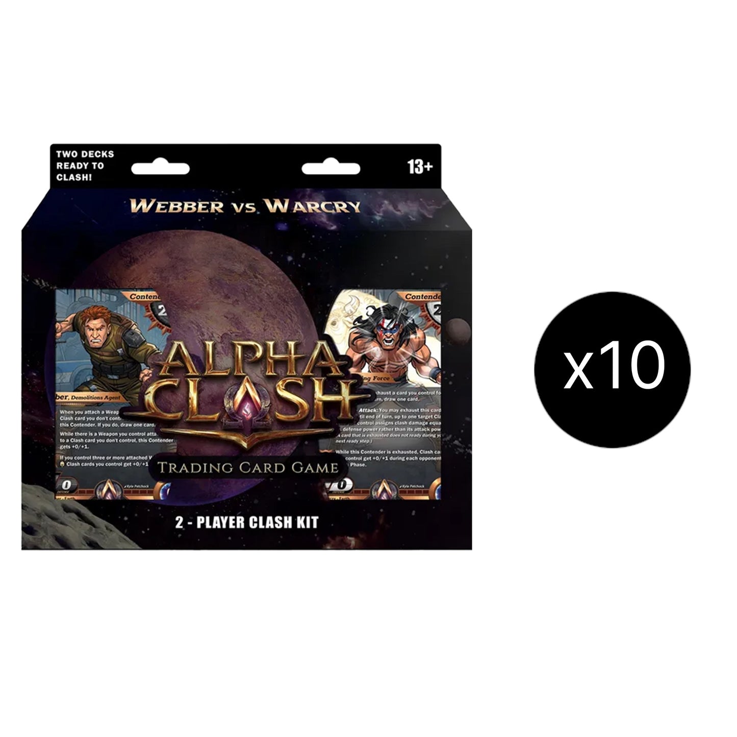 Unrivaled 2-Player Clash Kit Case [AC3] - Alpha Clash Sealed