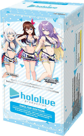 hololive production Summer Collection Premium Booster Box [HOL] - Weiss Schwarz Sealed