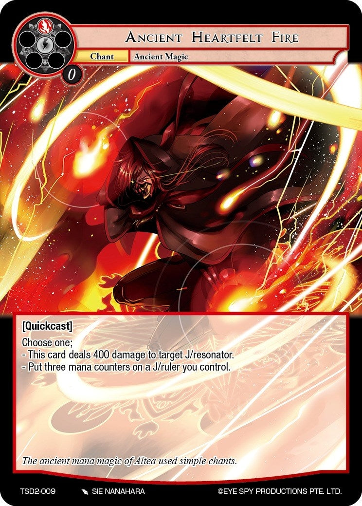 Ancient Heartfelt Fire (2009) [TSD2] - Force of Will Single