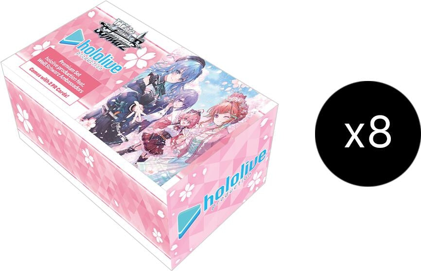 hololive production feat. Weiss Schwarz Ambassadors Premium Set Case [HOL] - Weiss Schwarz Sealed