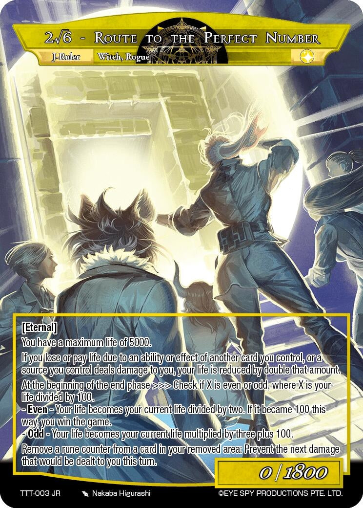 Helen Witch of the Ruins // 2/6 - Route to the Perfect Number (3) [TTT] - Force of Will Single