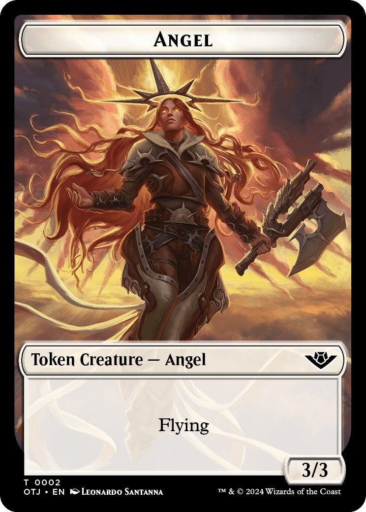 Angel Token (0) [OTJ] - MTG Single