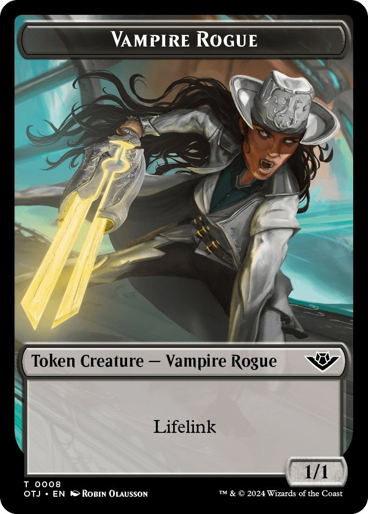 Vampire Rogue Token (0) [OTJ] - MTG Single