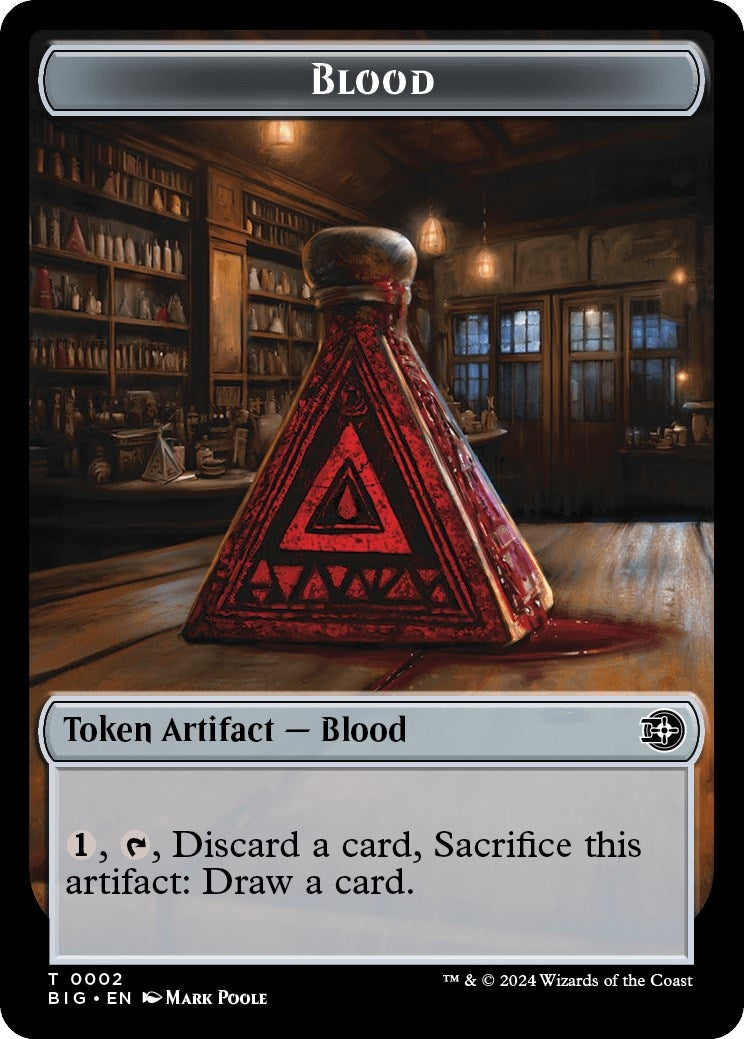 Blood Token (0) [BIG] - MTG Single