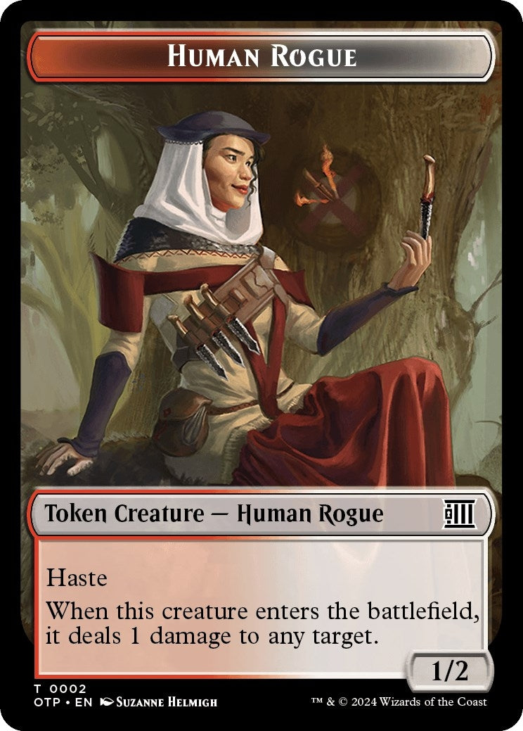 Human Rogue Token (0) [OTP] - MTG Single