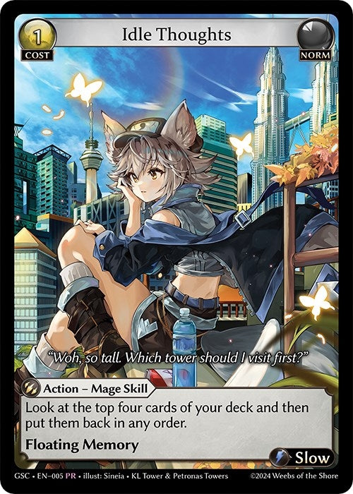 Image for Idle Thoughts (005) (Promotional Cards) - Grand Archive TCG