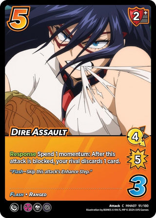 Dire Assault (91) [MHA7] - UniVersus Single