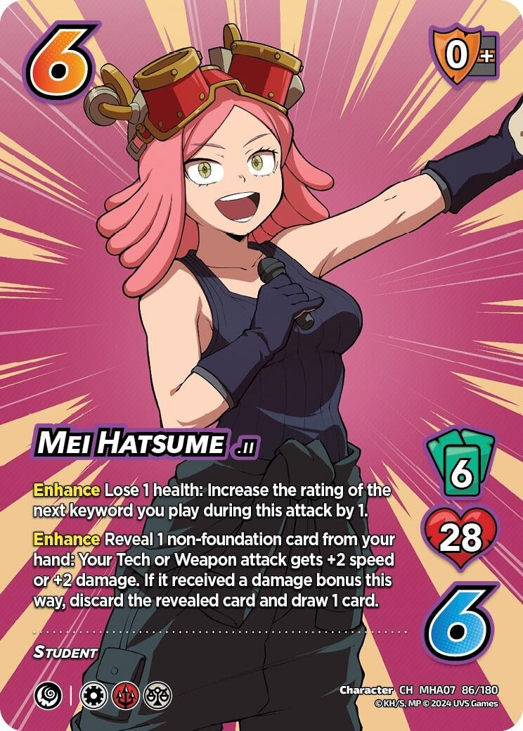 Mei Hatsume (86) [MHA7] - UniVersus Single