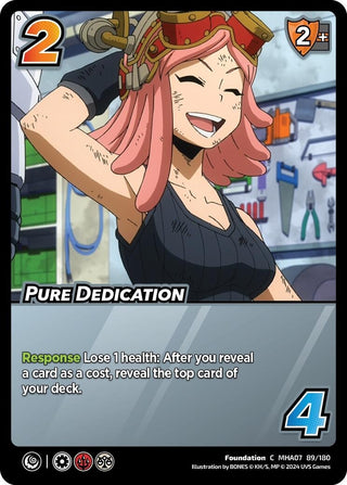 Pure Dedication (89) [MHA7] - UniVersus Single