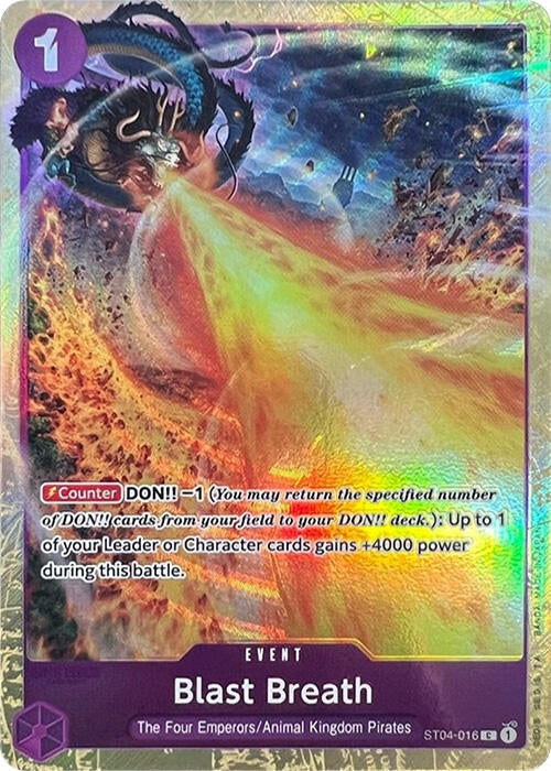 Blast Breath (Premium Card Collection -Best Selection Vol. 1-) (4016) (OP-PR) - One Piece Card Game Single