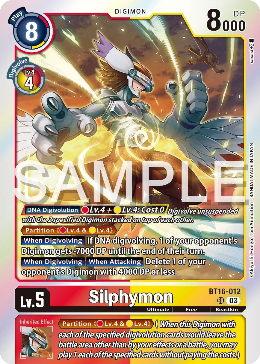 Silphymon (16012) [BT16] - Digimon Card Game Single